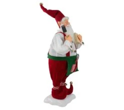 2 FT Animated Elf Santa With Hammer -Christmas Decoration Shop 0671401824b