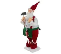2 FT Animated Elf Santa With Hammer -Christmas Decoration Shop 0671401824d