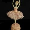 13" Pink Ballerina Music Box