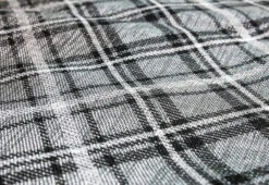 48" Grey, White, & Black Plaid Tree Skirt -Christmas Decoration Shop 0671402120web2