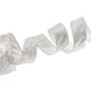 1.5" X 10 YD Silver Glitter Ribbon Set Of 3