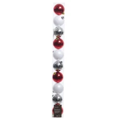 2" Shatterproof Shiny & Matte Ornaments Assorted Set Of 50 -Christmas Decoration Shop 0671405687