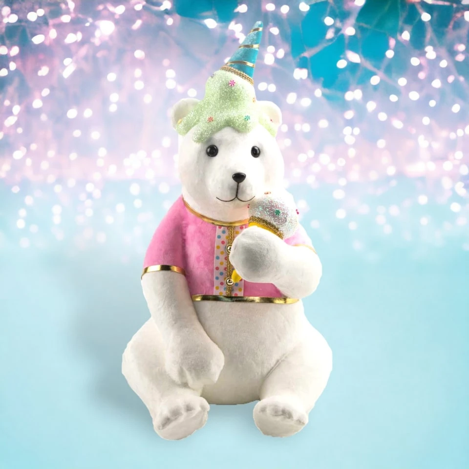 2 FT Baby Bear With Ice Cream 1 2 FT Baby Bear With Ice Cream