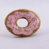 5" Pink Donut With Sprinkles Ornament Set Of 6