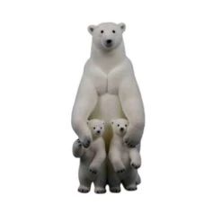 3 FT Momma Bear With Cubs