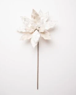 18" Icy Poinsettia Stem Set Of 6 -Christmas Decoration Shop 0671408815 1 abacf341 3e2b 4ffc b222 c36165e66659