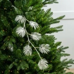 29" Diamond Leaf Spray Set Of 6 -Christmas Decoration Shop 0671409033 2