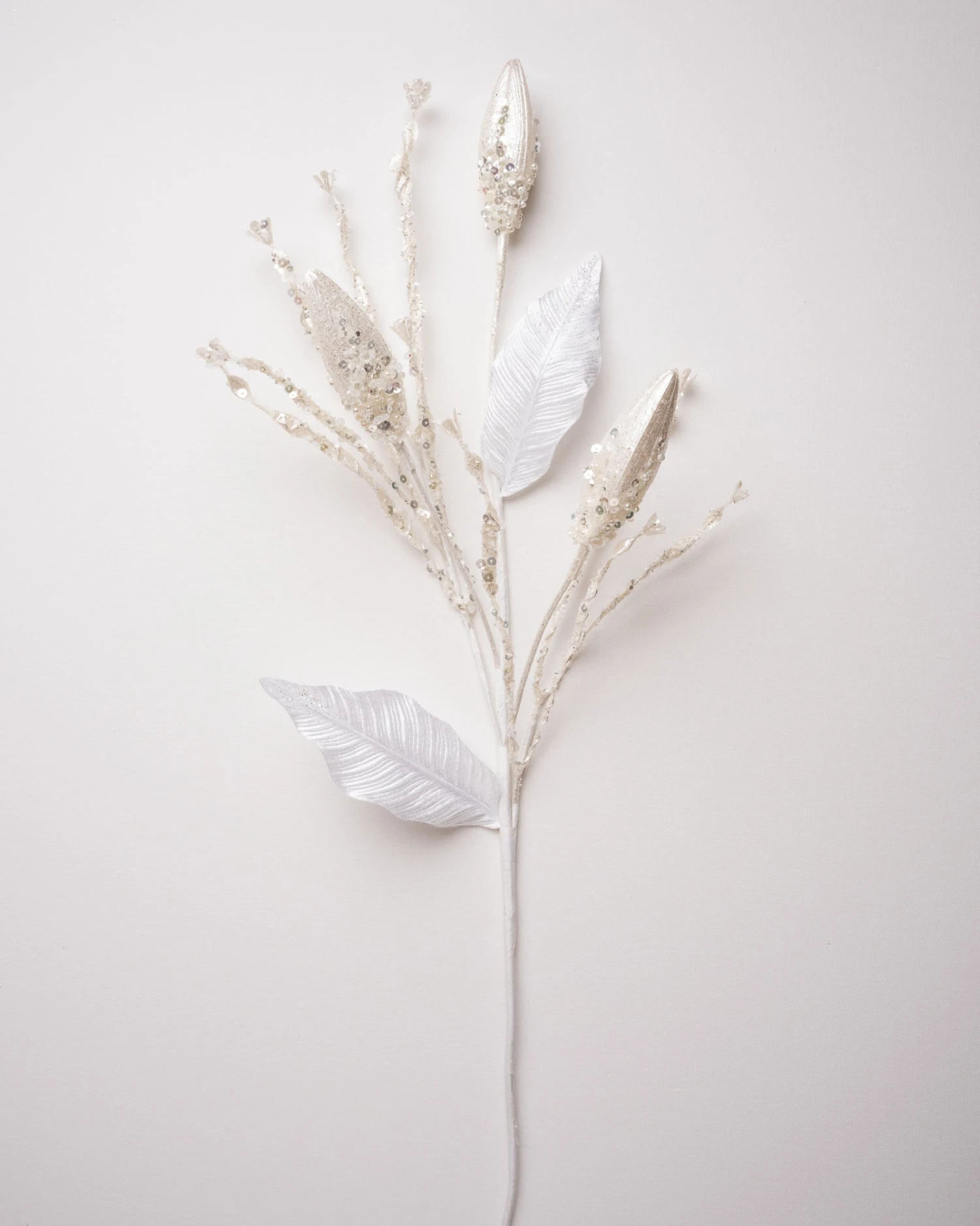 32" Glittered Twig Spray Set Of 6 3 32" Glittered Twig Spray Set Of 6 - Image 3