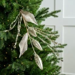 32" Glittered Twig Spray Set Of 6 13 32" Glittered Twig Spray Set Of 6 -Christmas Decoration Shop 0671409046 2