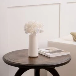 11" White Hydrangea Set Of 6 5 11" White Hydrangea Set Of 6 -Christmas Decoration Shop 0671409349 2