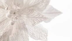 18" Poinsettia Stem Set Of 6 -Christmas Decoration Shop 0671409555B