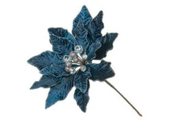 9" Velvet Poinsettia Pick Set Of 6 -Christmas Decoration Shop 0671409565B 3a5e1a7a 7be7 4310 b1e8 43d3e4922598