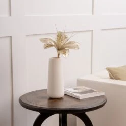 14" Poinsettia Pick Set Of 6 10 14" Poinsettia Pick Set Of 6 -Christmas Decoration Shop 0671409585 3