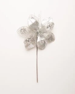 14" Poinsettia Pick Set Of 6 11 14" Poinsettia Pick Set Of 6 -Christmas Decoration Shop 0671409586