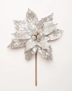 21" Giant Poinsettia Set Of 2 -Christmas Decoration Shop 0671409663