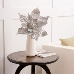 21" Giant Poinsettia Set Of 2 -Christmas Decoration Shop 0671409663 2