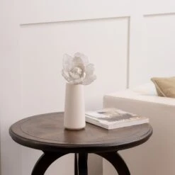 18" Icy White Magnolia Stem Set Of 6 -Christmas Decoration Shop 0671409761 2