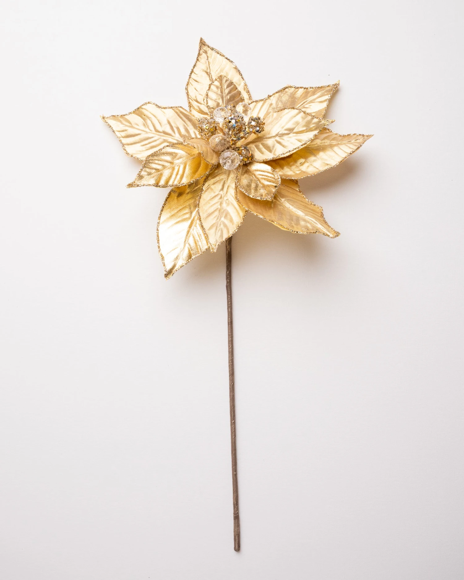 18" Poinsettia Set Of 6 5 18" Poinsettia Set Of 6 - Image 5