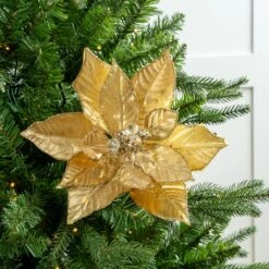 18" Poinsettia Set Of 6 18 18" Poinsettia Set Of 6 -Christmas Decoration Shop 0671409780 2