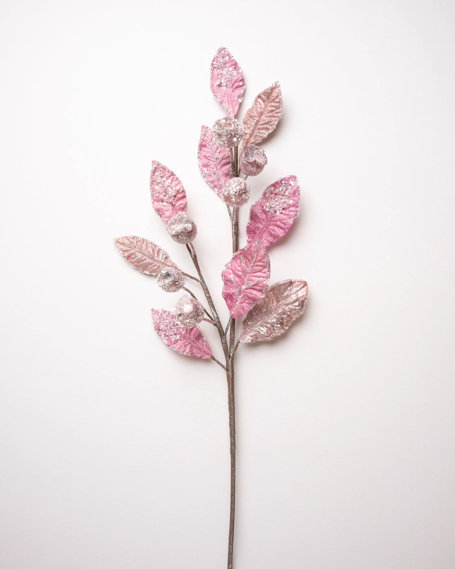 30" Icy Mini Pomegranate Leaf Spray Set Of 6 7 30" Icy Mini Pomegranate Leaf Spray Set Of 6 - Image 7