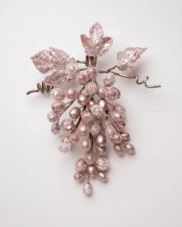 13" Grape Cluster With Leaves Set Of 2 6 13" Grape Cluster With Leaves Set Of 2 - Image 6