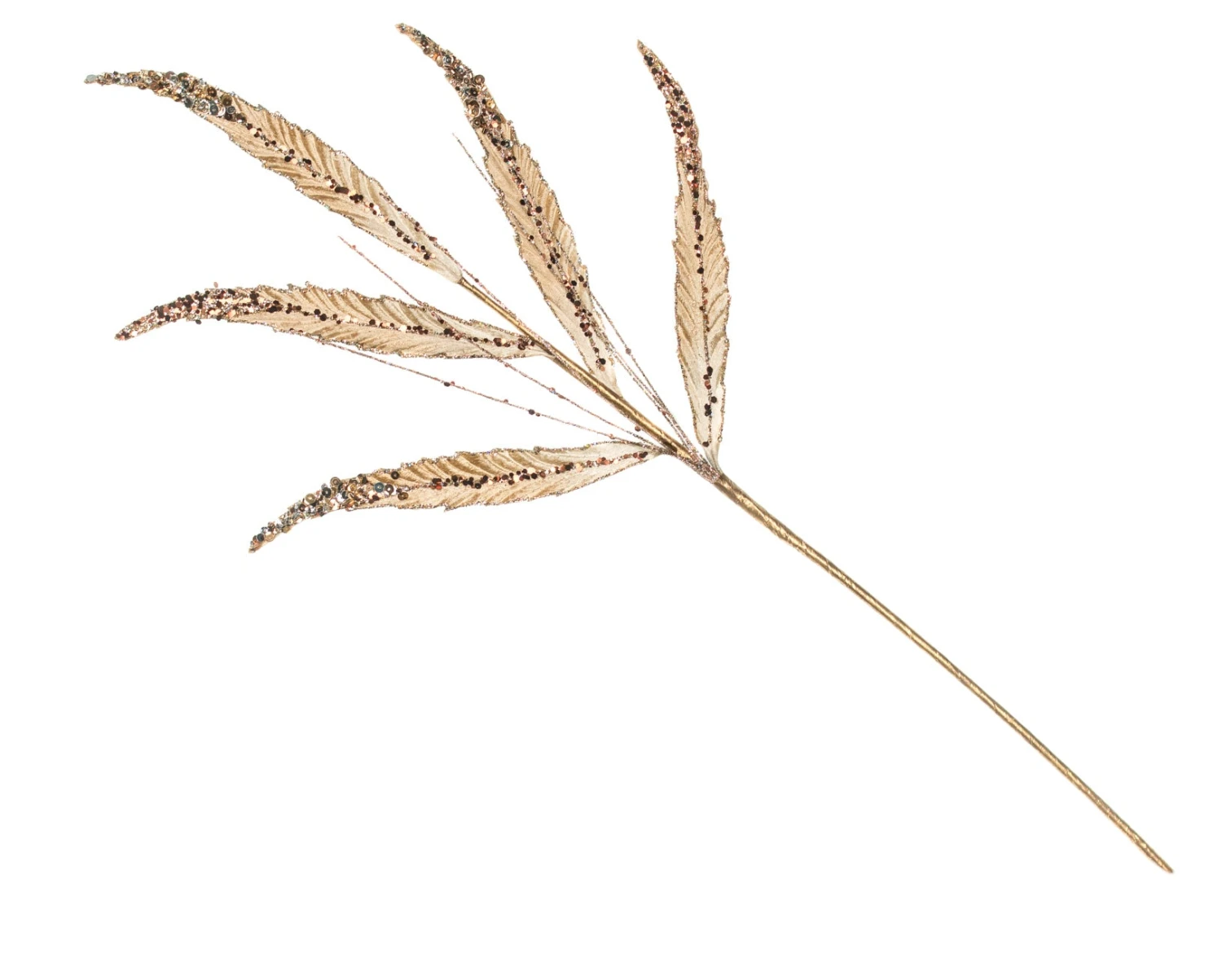 26" Leaves Spray Set Of 12 7 26" Leaves Spray Set Of 12 - Image 7