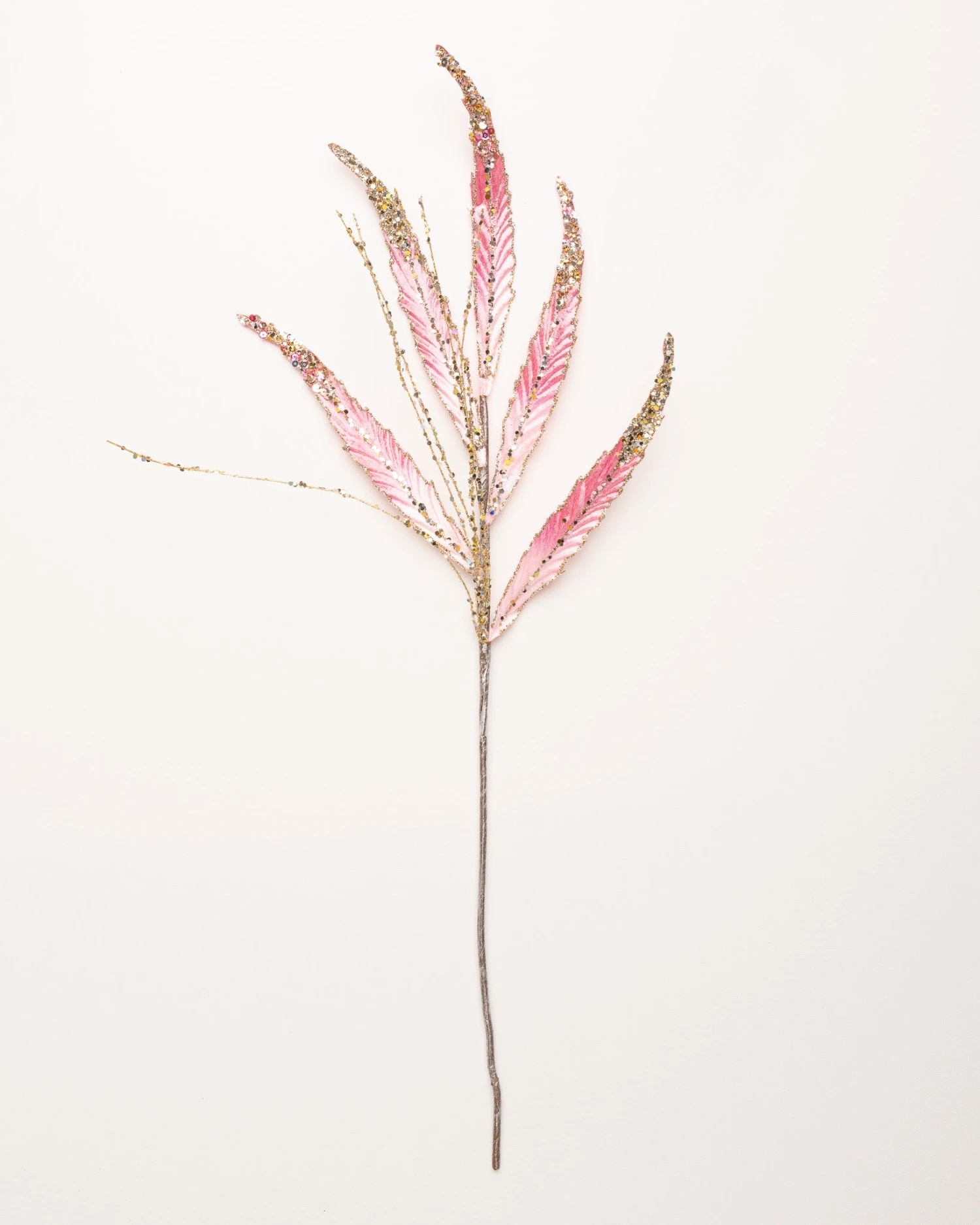 26" Leaves Spray Set Of 12 4 26" Leaves Spray Set Of 12 - Image 4