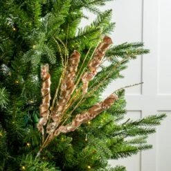 27" Glitter Spray Set Of 6 -Christmas Decoration Shop 0671409863 2