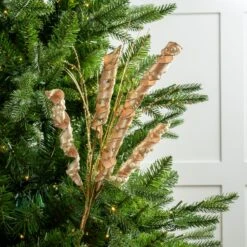 27" Glitter Spray Set Of 6 -Christmas Decoration Shop 0671409866 2