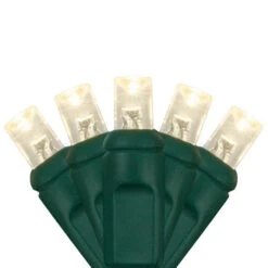 33 FT 100 LED 5MM Concave String Lights 9 33 FT 100 LED 5MM Concave String Lights -Christmas Decoration Shop 0671470101