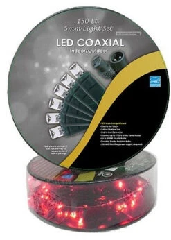 50 FT 150 LED 5MM Concave Coaxial Light Set -Christmas Decoration Shop 0671471153