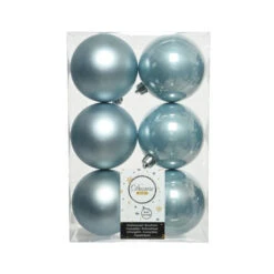 3" Shatterproof Shiny & Matte Ball Set Of 36 -Christmas Decoration Shop 0671490393