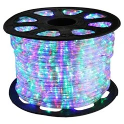 150 FT LED 1/2" Diameter Rope Light Set -Christmas Decoration Shop 0671496062