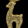 3 FT X 7 FT LED White Reindeer 120V