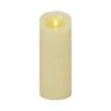 8.75" Ivory Flameless Candle Pillar