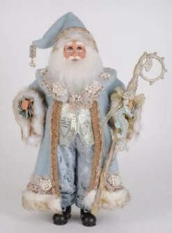 Karen Didion Originals Seahorse & Pearls Santa