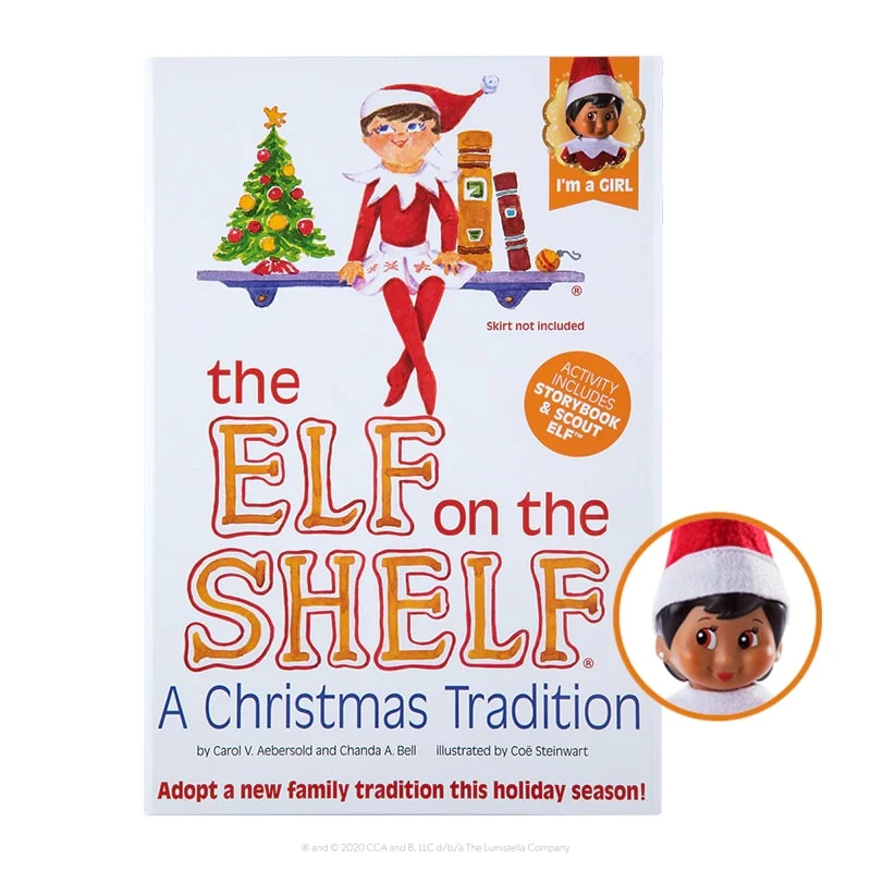 The Elf On The Shelf Melanated Girl 1 The Elf On The Shelf Melanated Girl