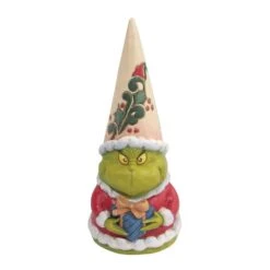 6" The Grinch Gnome Holding Presents