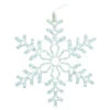 4 FT Pure White LED Snowflake