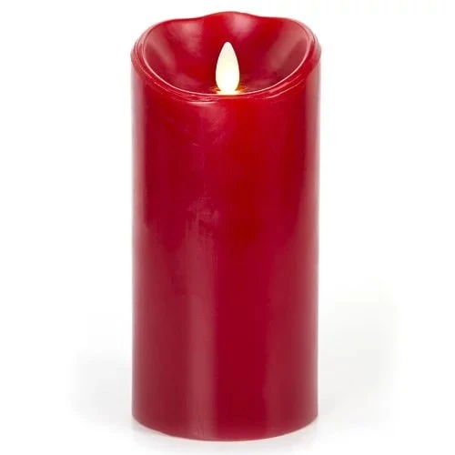 6.5" Red Flame Effect Candle 1 6.5" Red Flame Effect Candle