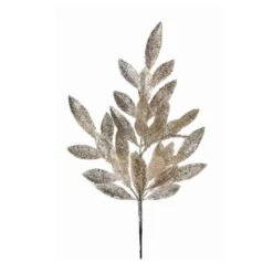 21" Glitter Bay Leaf Spray Set Of 12 9 21" Glitter Bay Leaf Spray Set Of 12 -Christmas Decoration Shop 4390211684 94499c24 022f 4a63 94f1 e8d6876cd372
