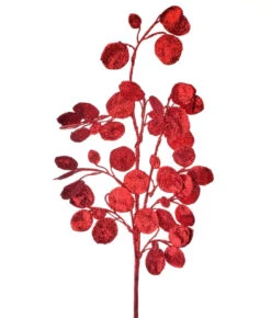 30" Glitter Leaf Spray Set Of 12 11 30" Glitter Leaf Spray Set Of 12 -Christmas Decoration Shop 4390302566