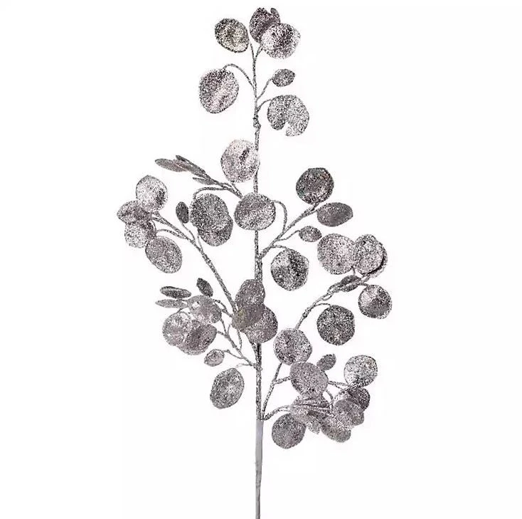 30" Glitter Leaf Spray Set Of 12 6 30" Glitter Leaf Spray Set Of 12 - Image 6