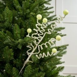 29" Candy Curl Ball Spray Set Of 12 13 29" Candy Curl Ball Spray Set Of 12 -Christmas Decoration Shop 4390310390 1