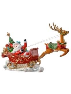 16" Santa Flying High