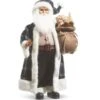 18" Silent Night Santa With Gift Bag
