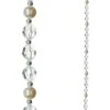 6 FT Crystal & Pearl Garland Set Of 2