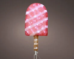26" Pink White Ice Cream 60LED