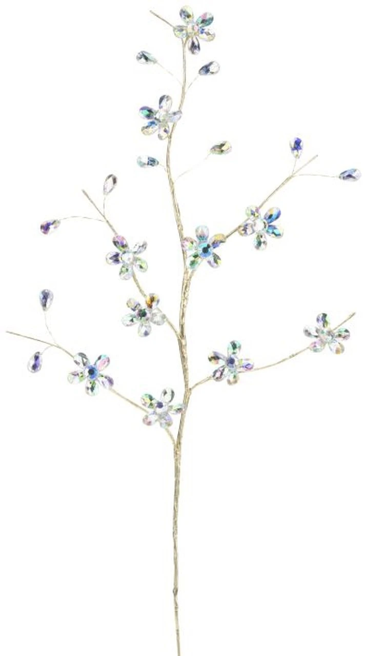 Mark Roberts 28" Flower Jewel Spray Set Of 12 1 Mark Roberts 28" Flower Jewel Spray Set Of 12
