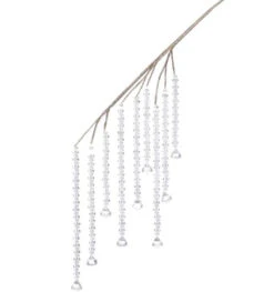 Mark Roberts 25" Clear Hanging Beads Spray Set Of 4